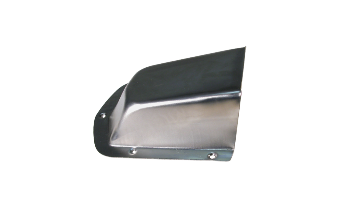 Compact Clam Vent – Stainless Steel