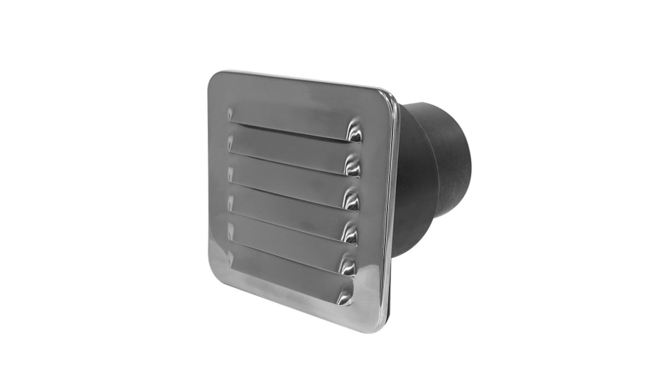Louvre Vents – Stainless Steel with Tail