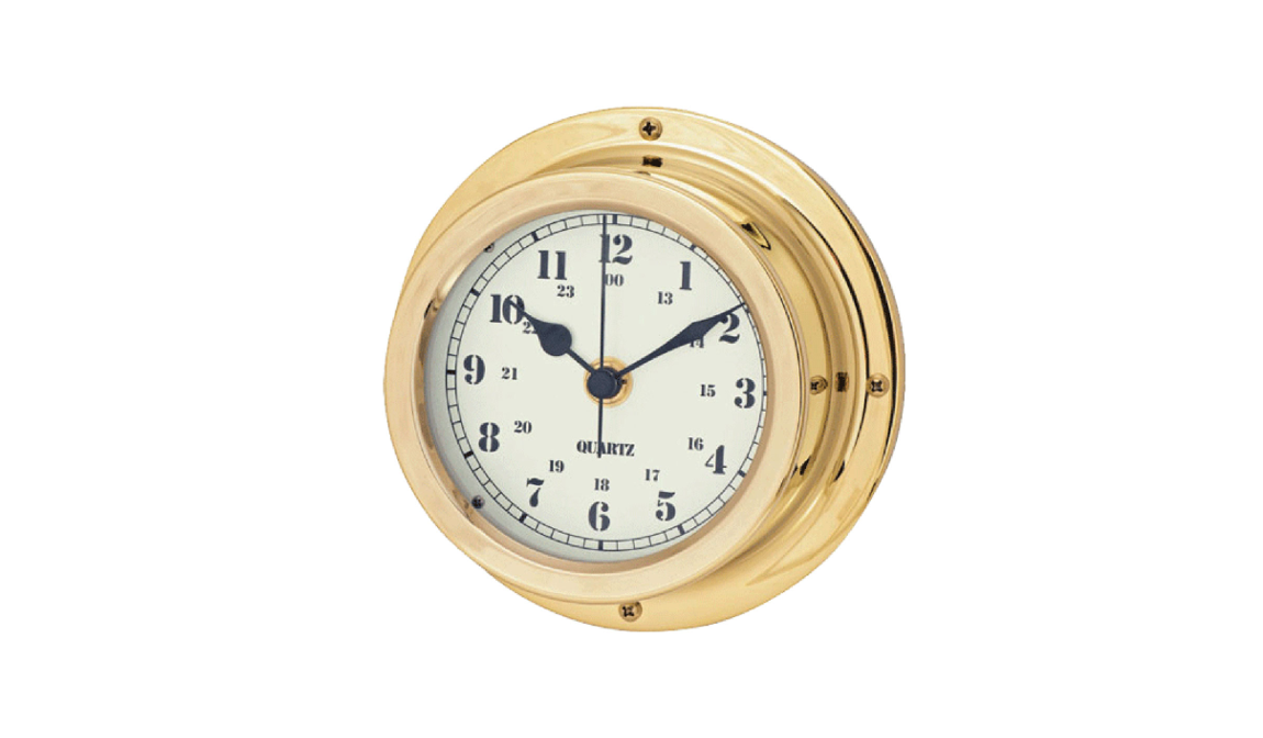 Clocks, Tide Clocks and Barometers – Enclosed