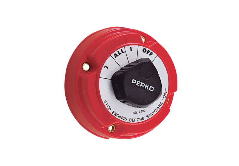Perko Battery Switch Alternator Field Disconnect Hobart Marine Company