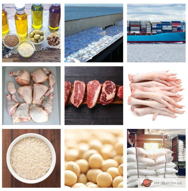 Sky Telecom LLC, is Proud to Announce Our Worldwide Distribution Business of Bulk Food Products.