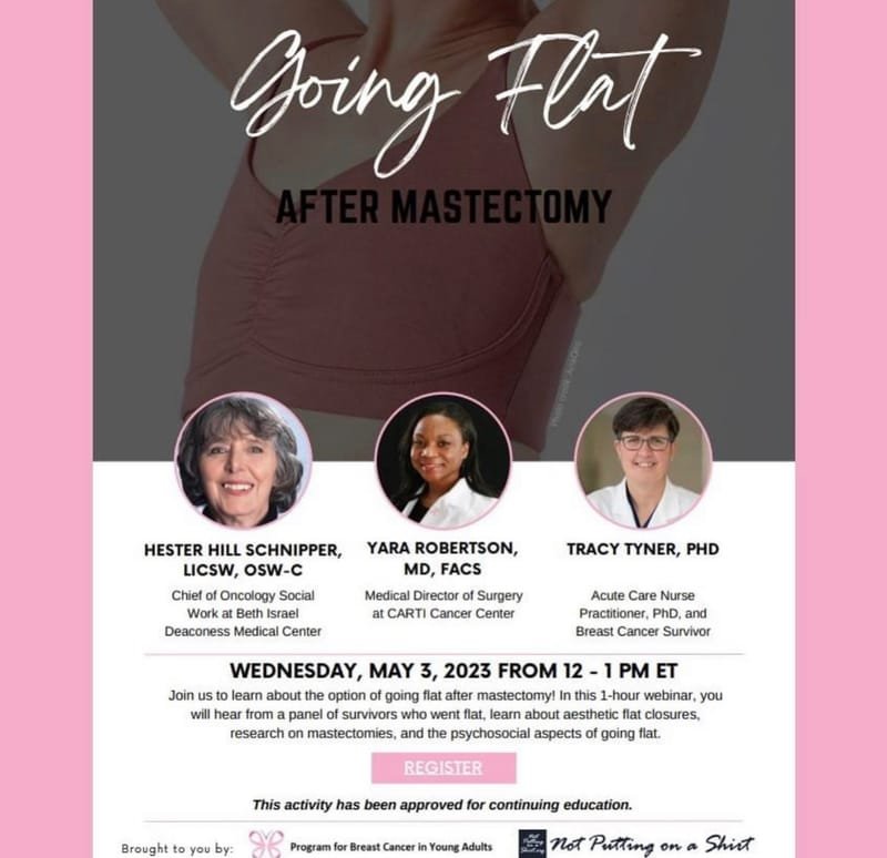 Going FLAT after Mastectomy Webinar