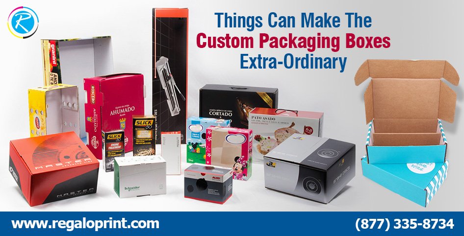 Things Can Make The Custom Packaging Boxes Extra-Ordinary