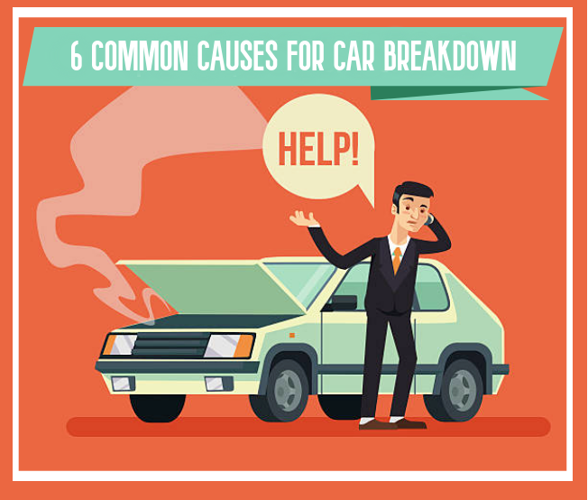 6 Common Causes For Car Breakdown Jacksons Mot Centre Fact Blog