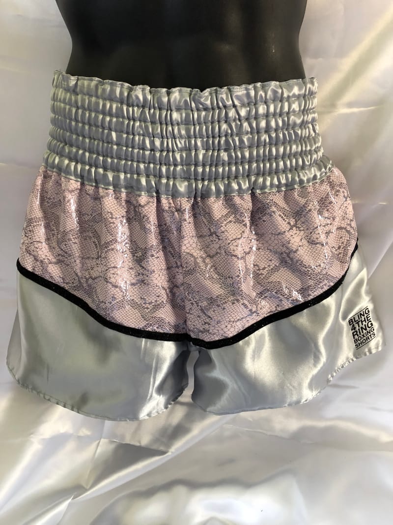 Satin shorts - bling 4 the ring boxing shorts