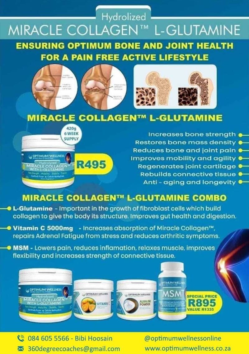 Miracle Collagen Combo - FREE MSM valued at R395