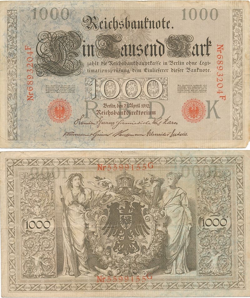 Germany Official Notes - Aspinall Banknotes