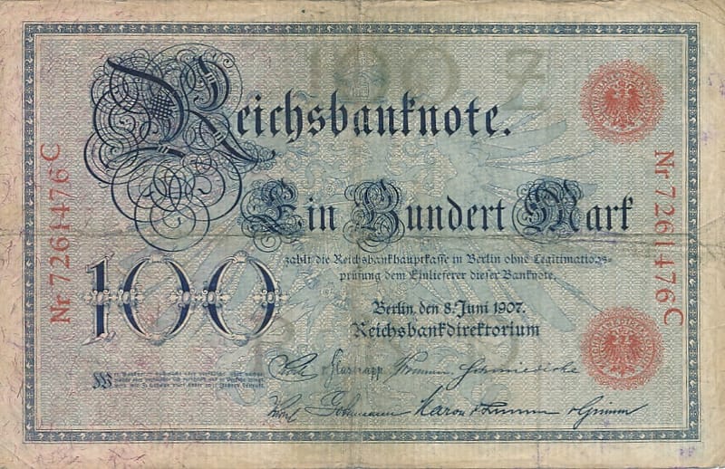 Germany Ro30 Pick30 - Aspinall Banknotes