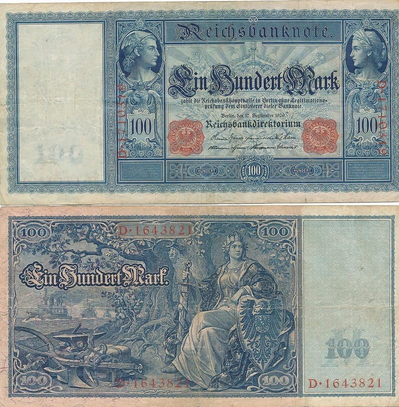 Germany Ro42 Pick42 - Aspinall Banknotes