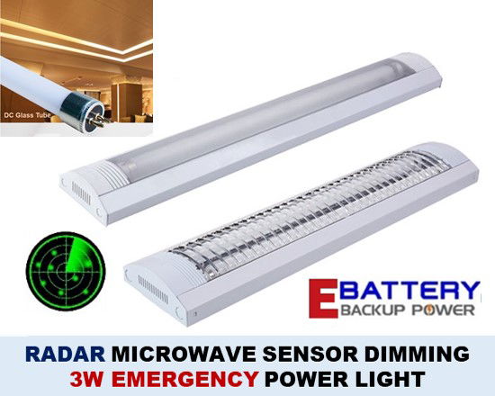 Saba T Dc Ip Radar Microwave Emergency Louver Light Batten External Driver Saba Japan