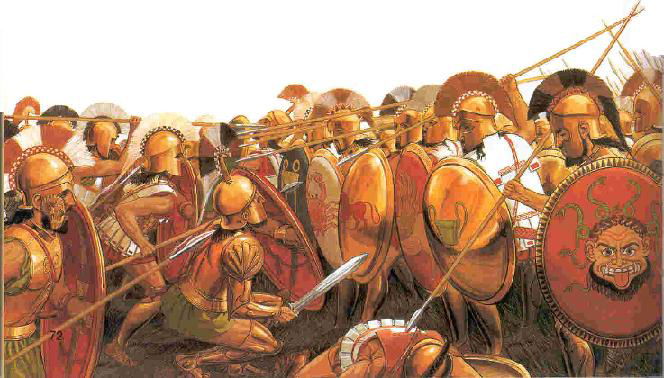 Les  Guerres  de  Messénie (-743 à -454)