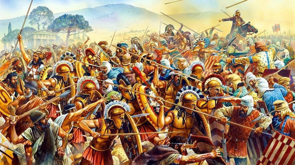 Bataille  des  Portes  Persiques -330