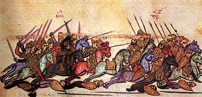 La bataille d’Anchialos  708