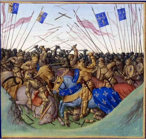 La bataille de Fontenoy-en-Puisaye 841
