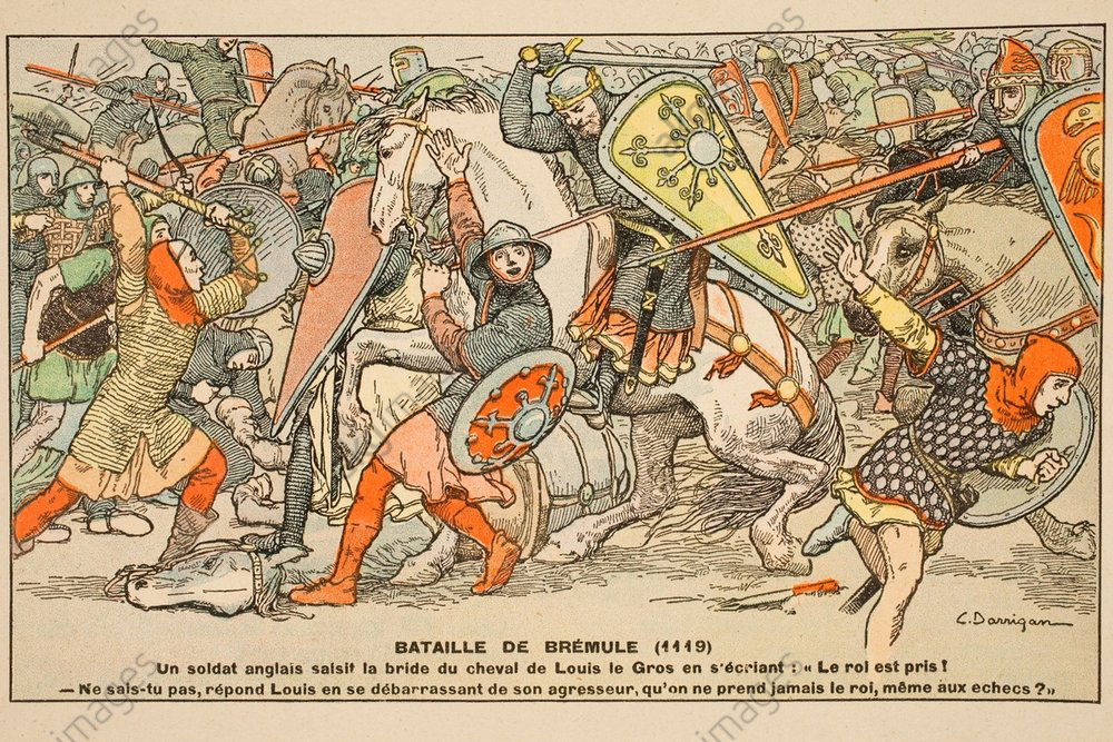 La bataille de Brémule  1119