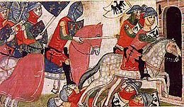 La bataille de Bénévent  1266
