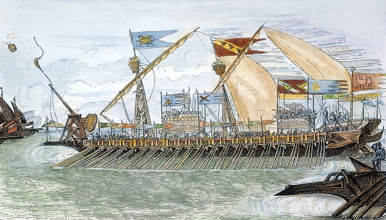 La bataille navale de Curzola 1298