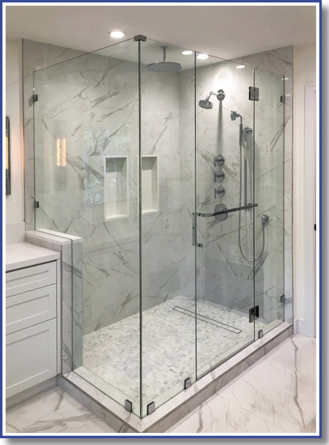 Frameless Shower Doors Miami are the Perfect Shower Enclosures!