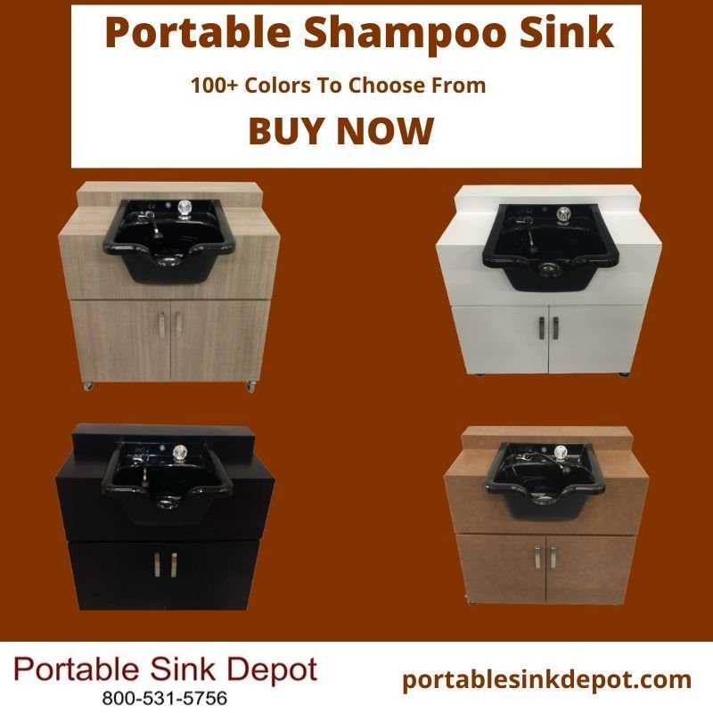 Portable Shampoo Bowl Or Shampoo Sink By Portable Sink Depot