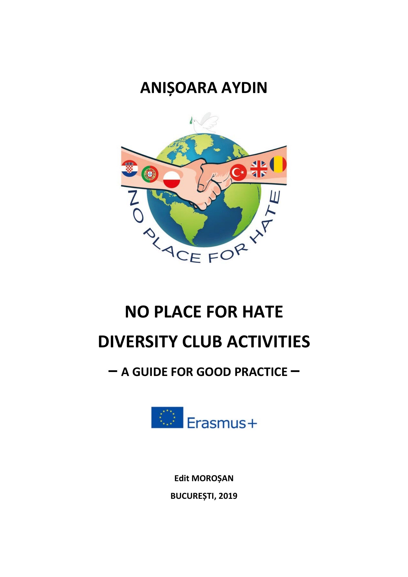 No Place For Hate-Diversity Club Activities- a Guide for Good Practice