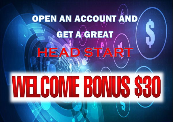 $30 Welcome Bonus