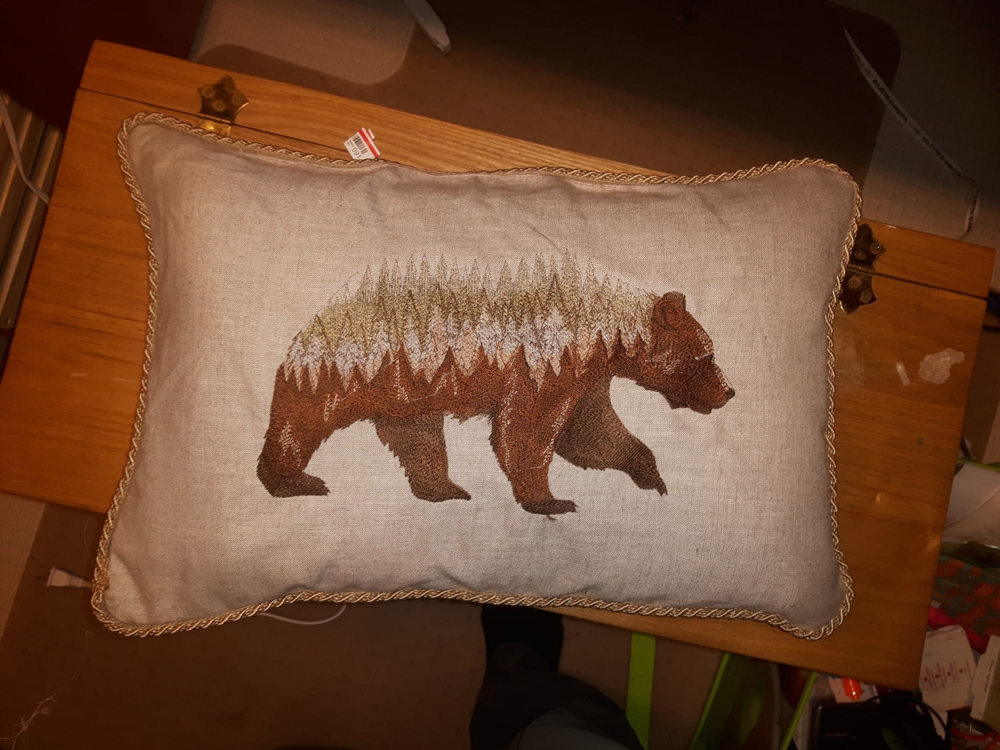 Gift of embroidery Pillow
