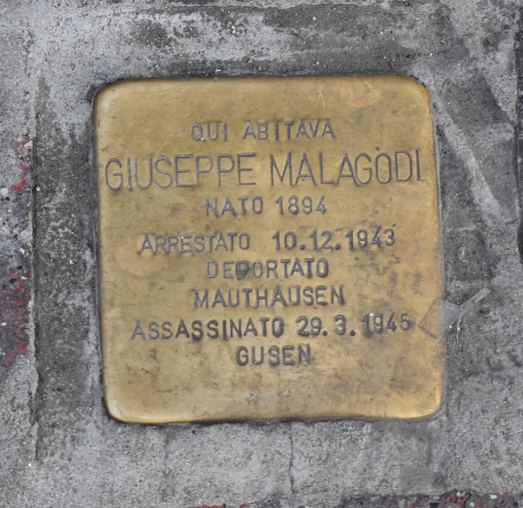 38.Giuseppe Malagodi Via Marcona 34