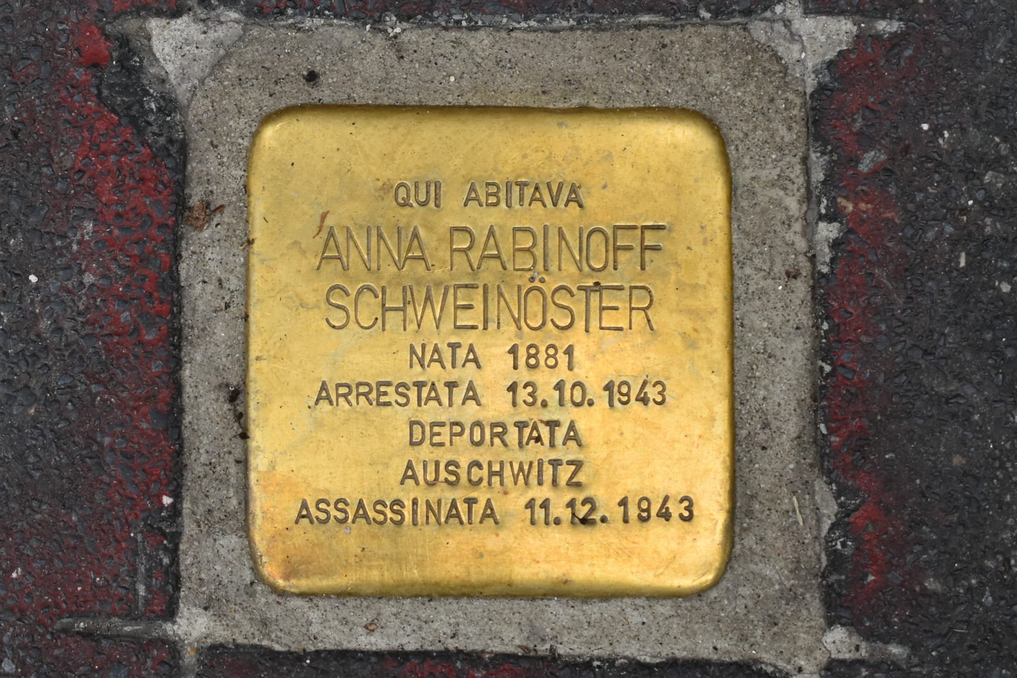 56 Anna Rabinoff Schweinoster- Via Maria Pagano 50