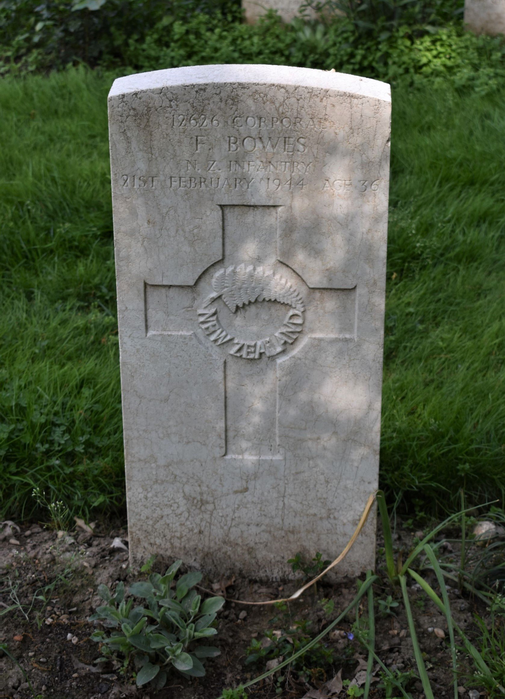 "Corporal Frank" , Corporal Frank Bowes , 26th Battalion, New Zealand