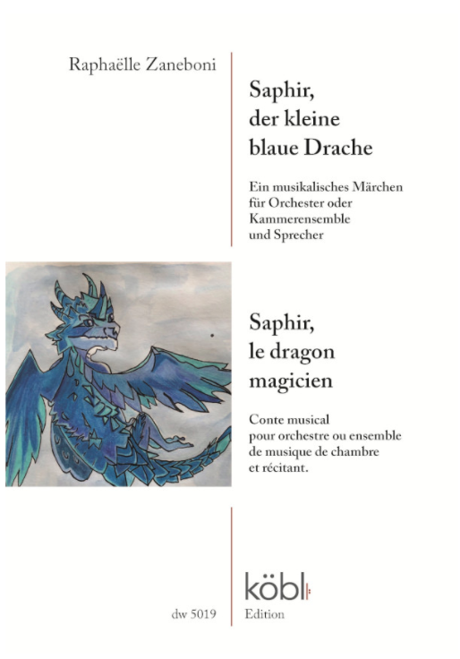 Saphir, der kleine blaue Drache / Saphir, Le dragon magicien