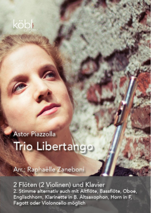 Trio Libertango - Libertango von Astor Piazzolla - Arr. Raphaelle Zaneboni