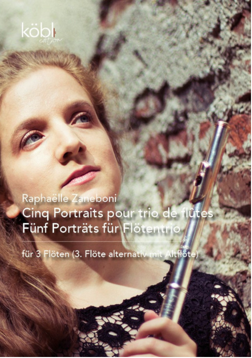 Cinq portraits pour trois flûtes