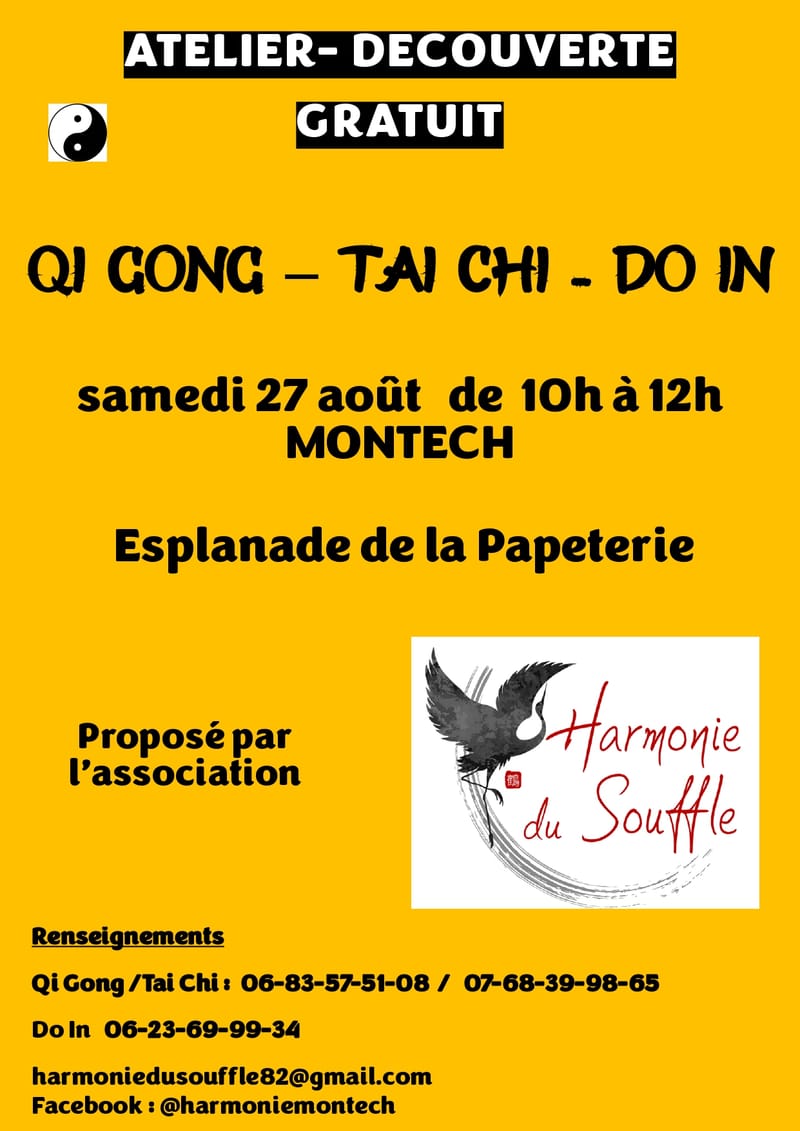 Ateliers Découverte des Arts Energétiques chinois et japonais - Copier