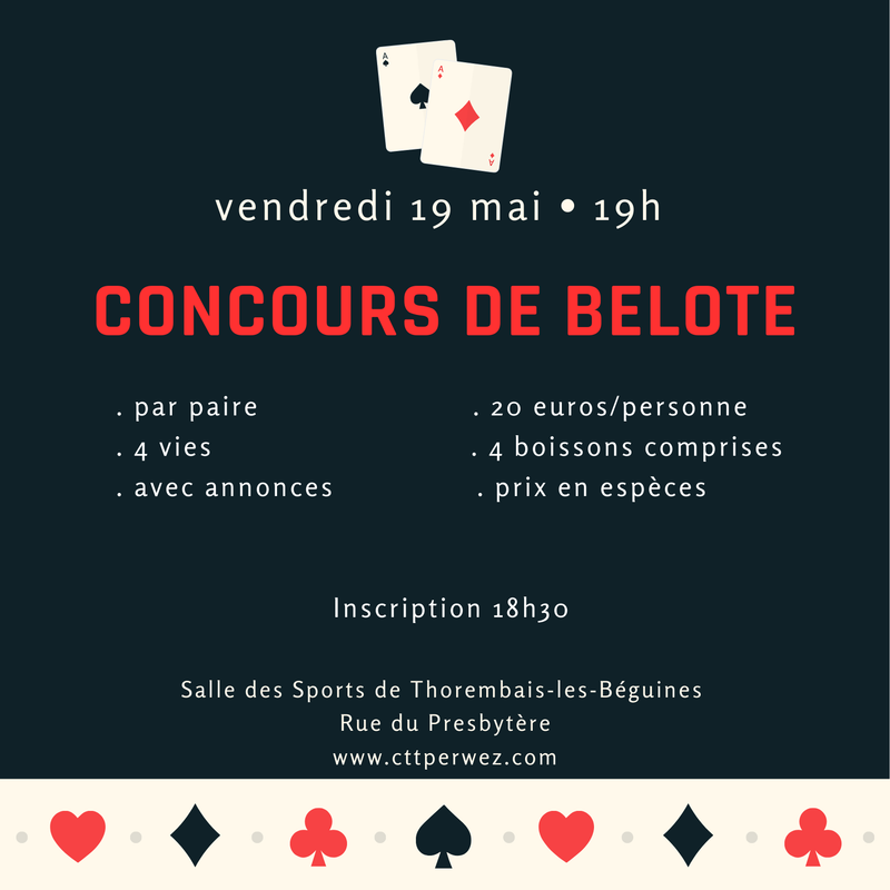 Concours de belote