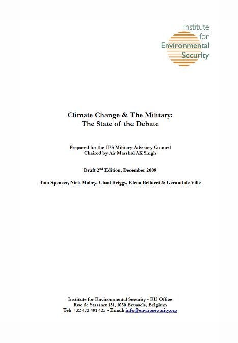 Climate Change & the Military: The State of the Debate