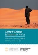 'Climate Change & Security In Africa' Paper Published By GMACCC