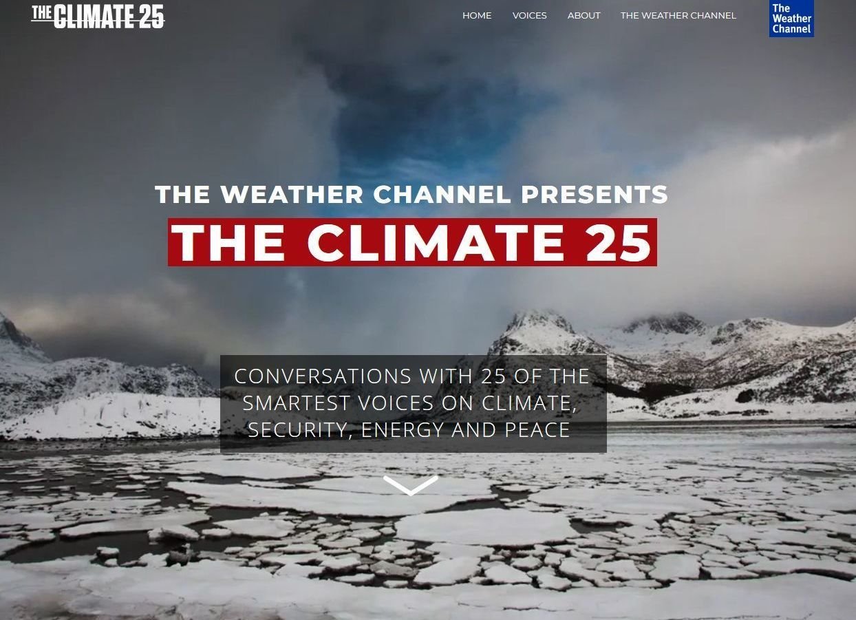 Weather Channel Features two GMACCC Members in “The Climate 25”