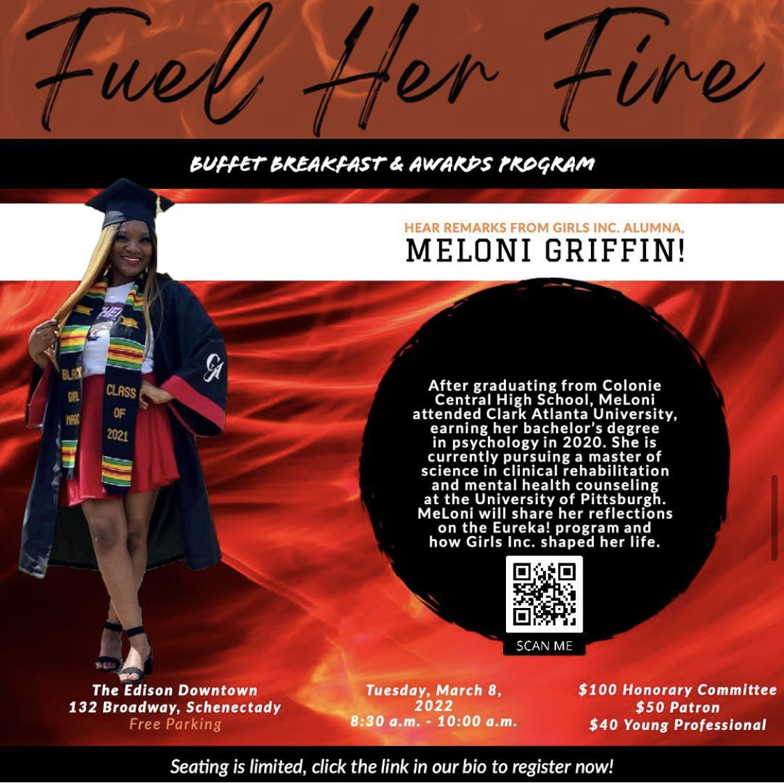 Girls Inc. Fuel Her Fire Awards Breakfast EMBRACE YOU