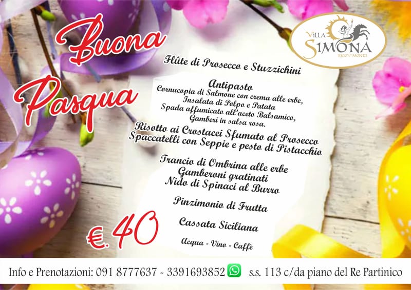 Pranzo di Pasqua 2022