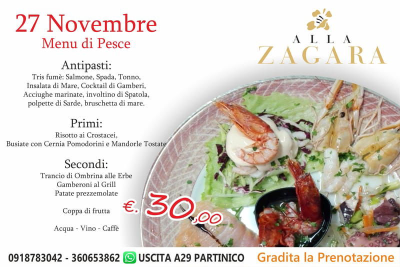 Pranzo del 27 Novembre 2022