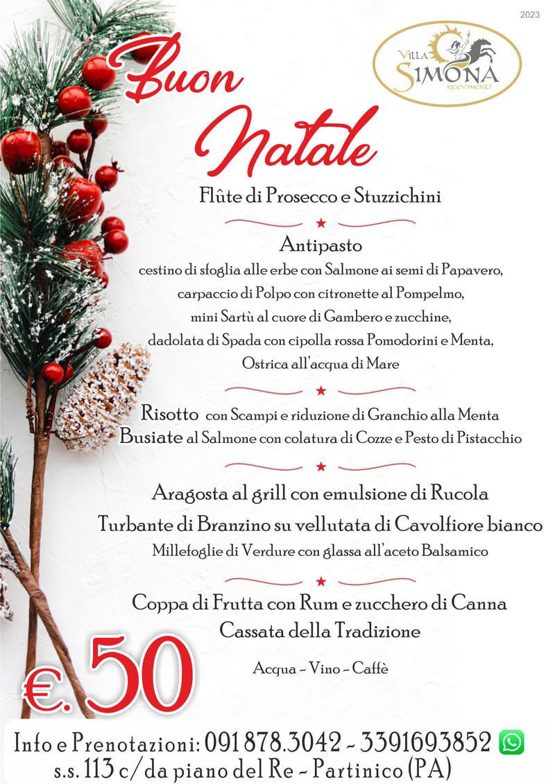 Pranzo di Natale 2023