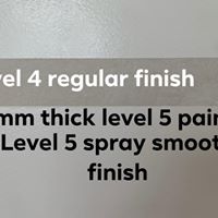 Drywall - Level 5 Finish