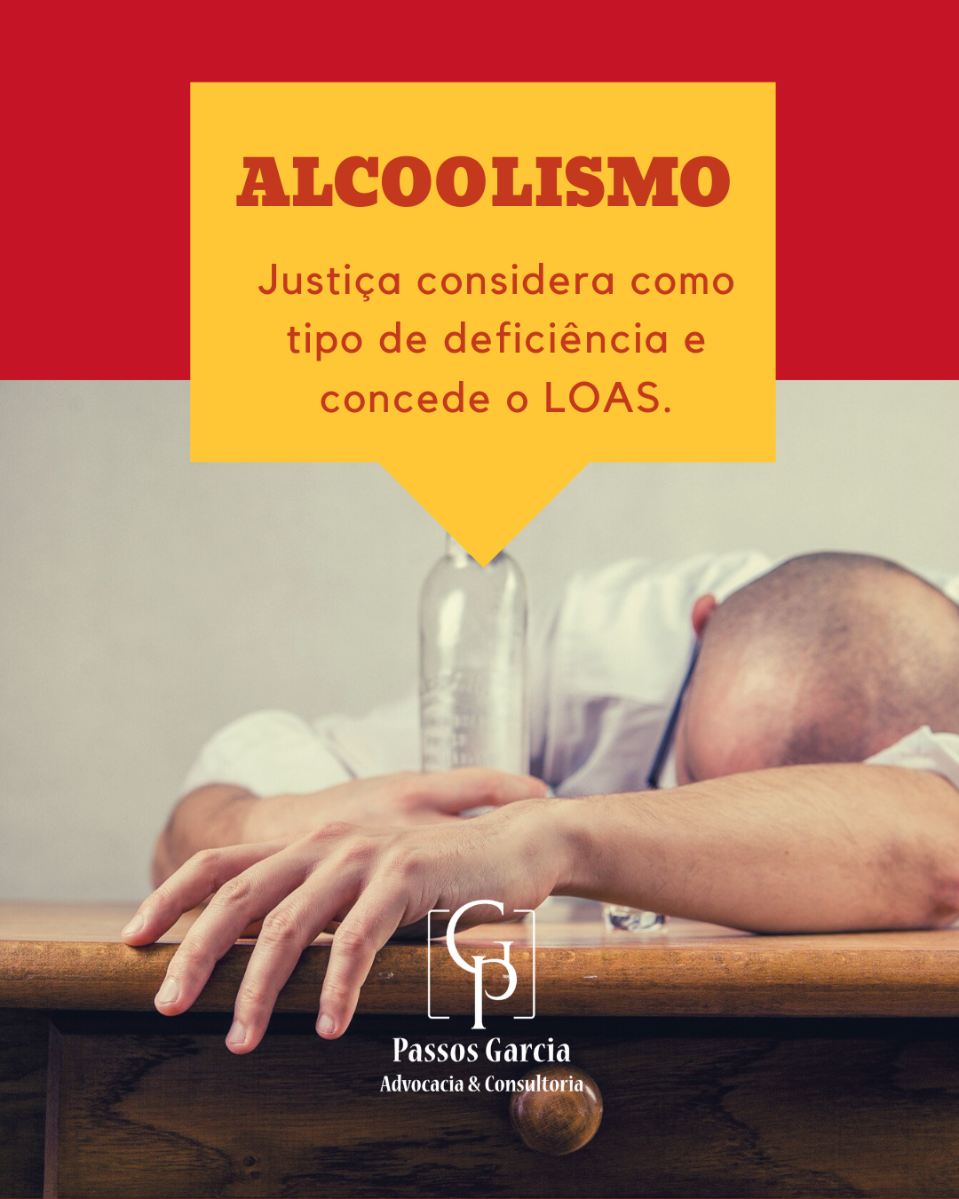 Alcoolismo e o direito ao LOAS