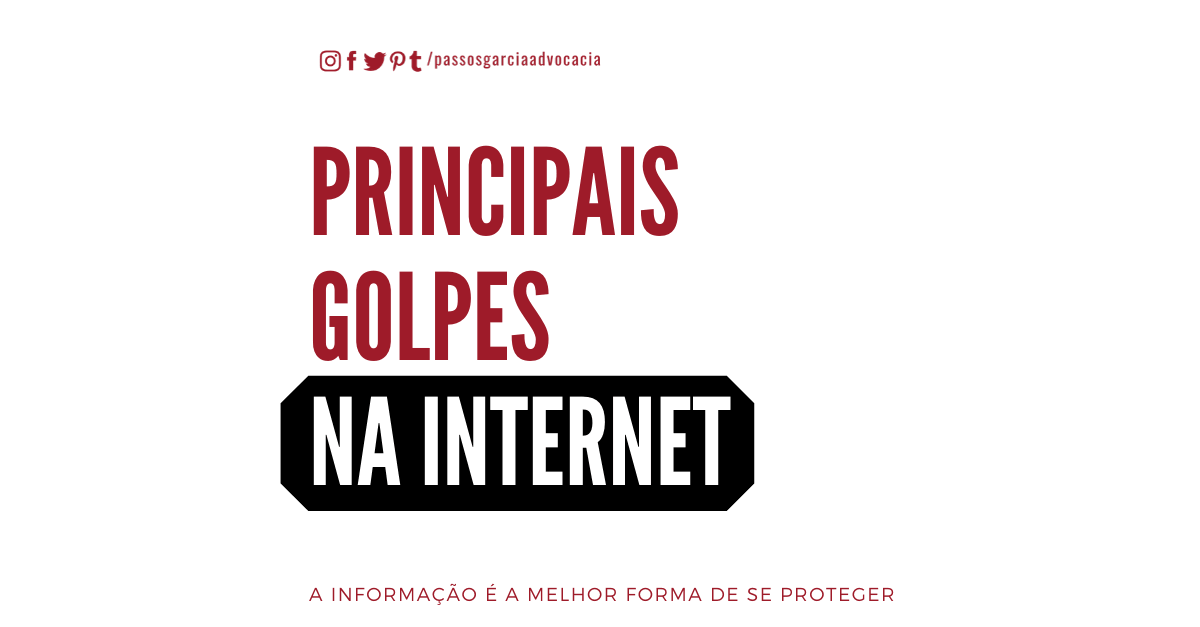 Golpes efetuados pela internet