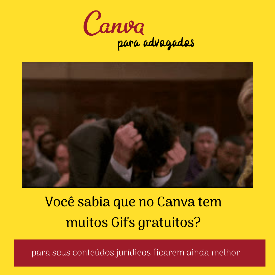 Gifs gratuitos no Canva