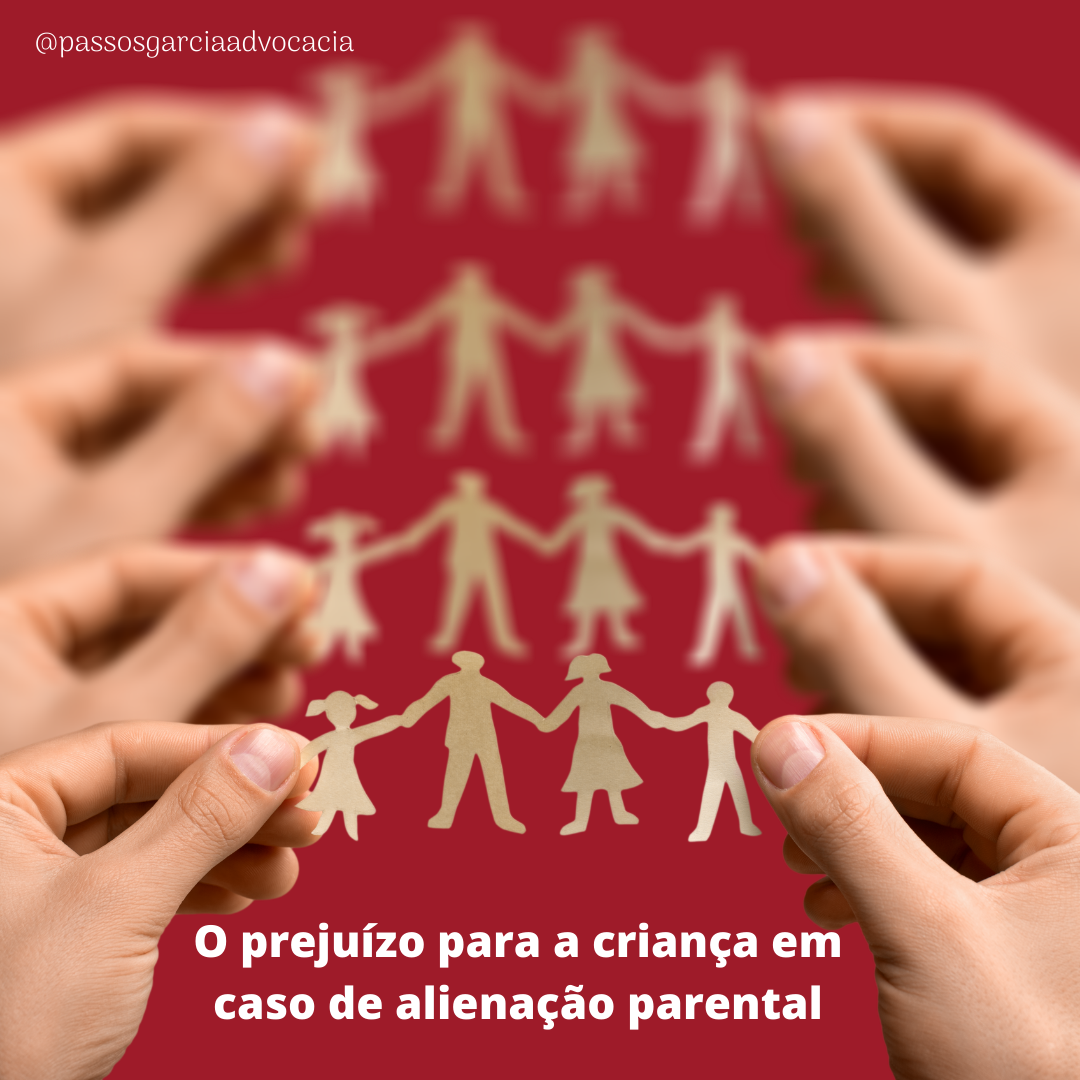 O prejuízo para a criança em caso de alienação parental