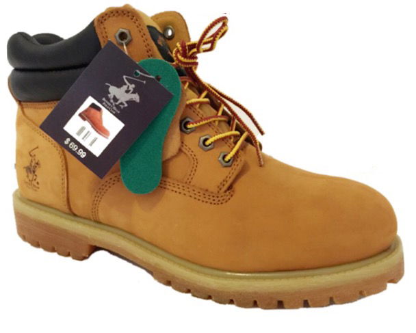 mens tan polo boots