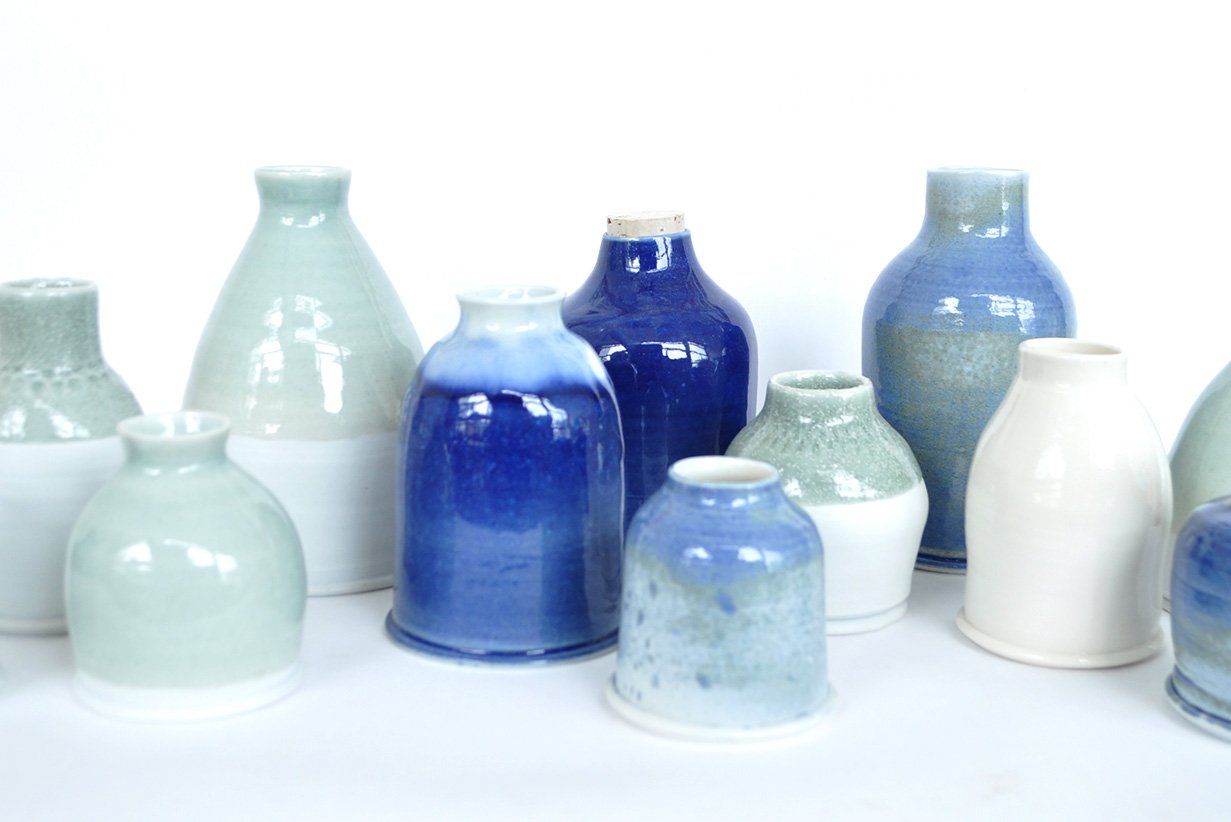 Porcelain Scatter Jars
