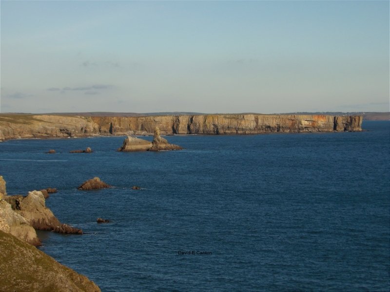 Church Rock and Stackpole head