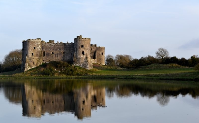 Carew Castle in Pembrokeshire